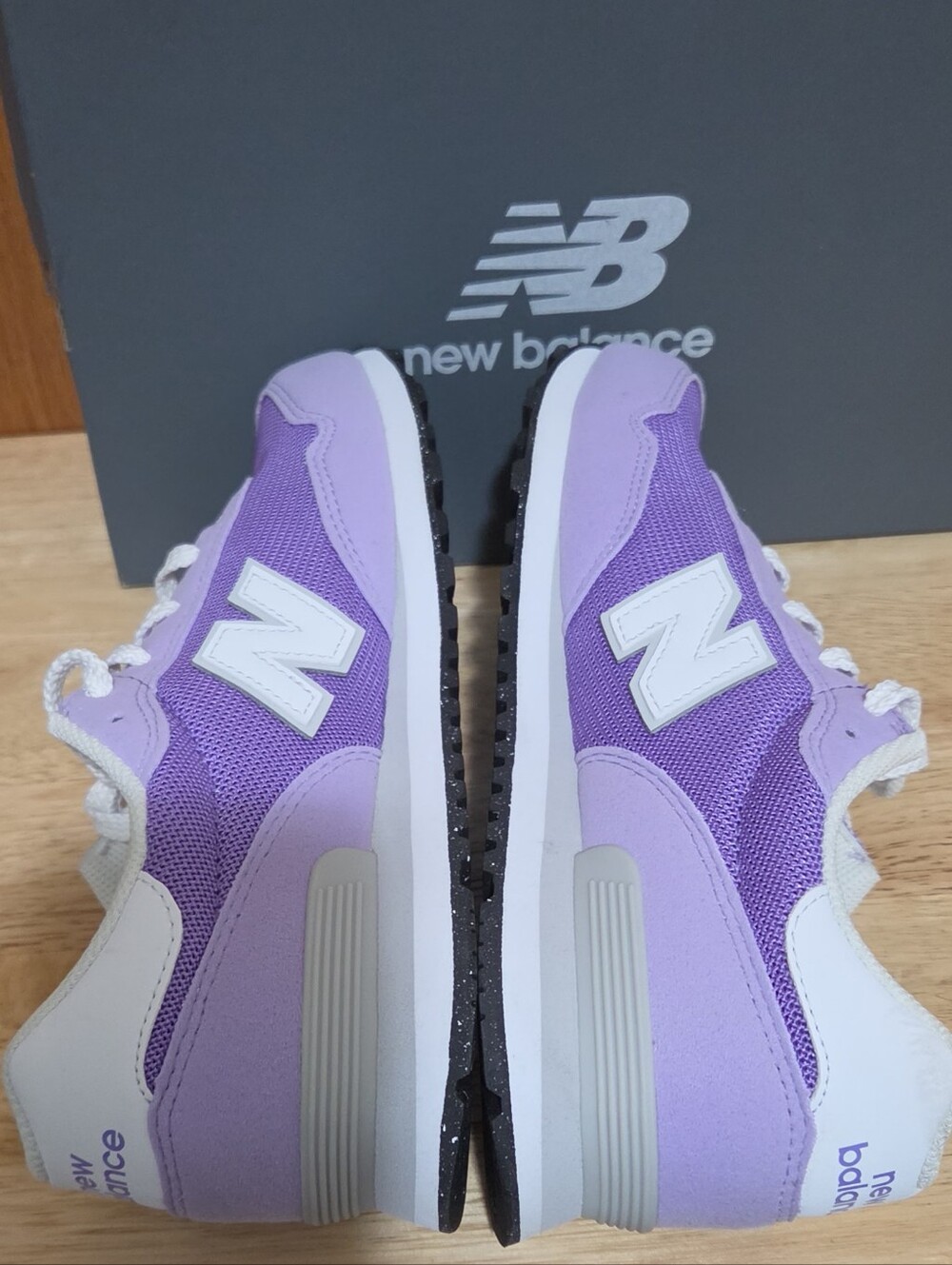 New Balance 515 Kids Youth Size 5 Purple White Running Shoes Sneakers GC515BL - Picture 6 of 14